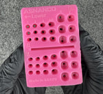 silicone index for custom healing abutment