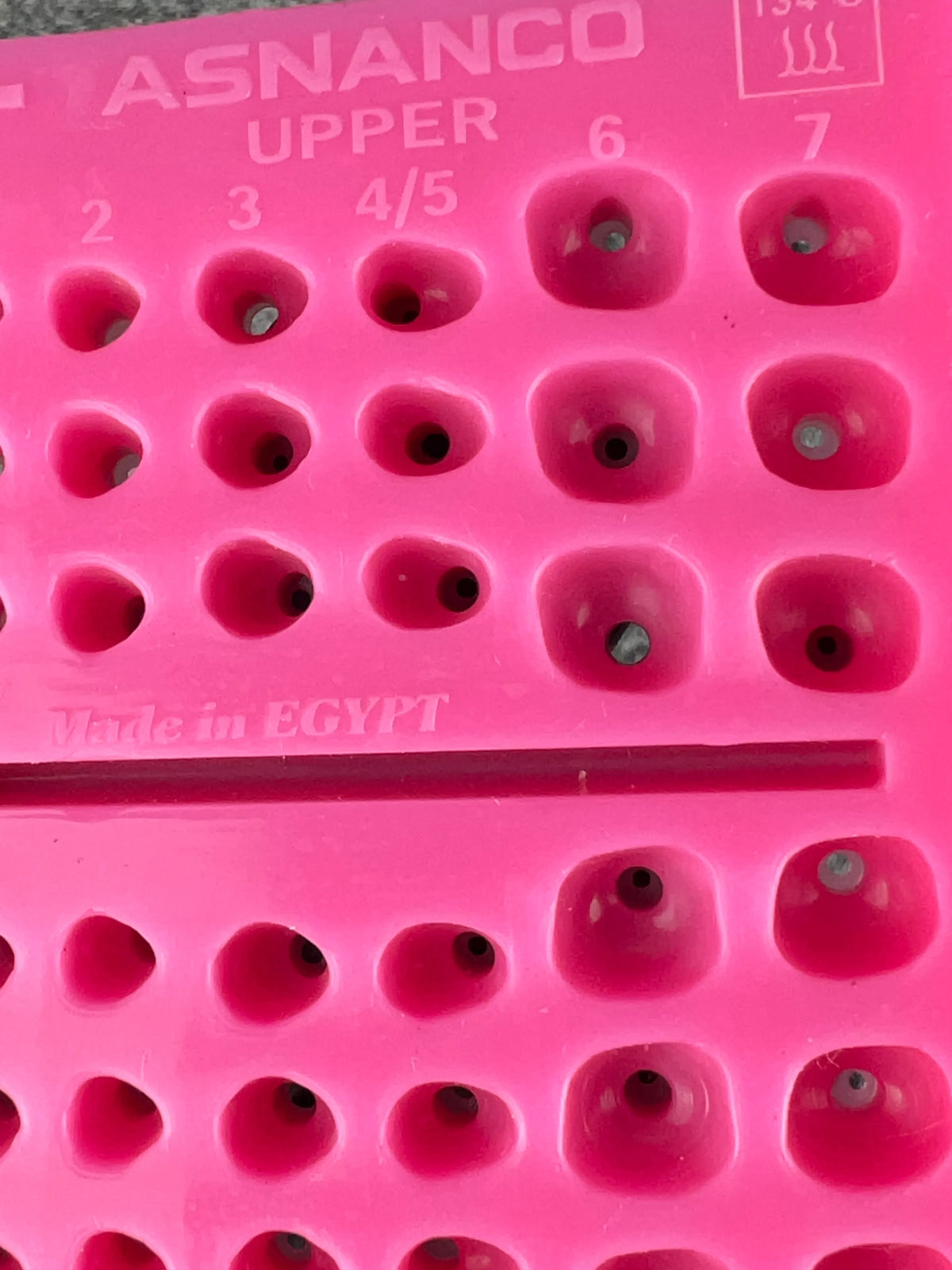 silicone index for custom healing abutment