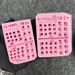 silicone index for custom healing abutment