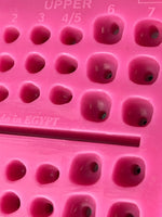 silicone index for custom healing abutment